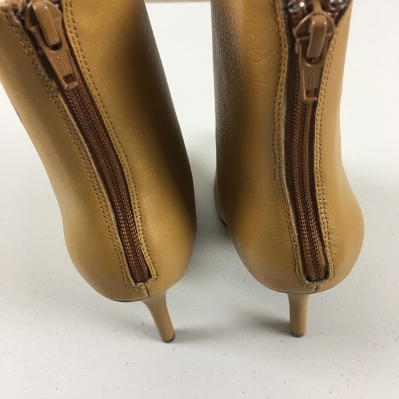 Martinez Valero Tan Leather Ankle Boots 7.5 - Picture 5 of 8